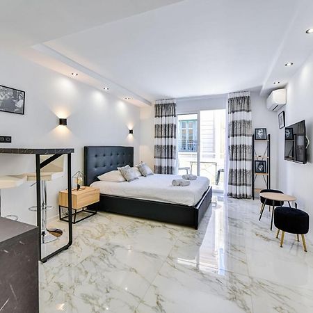 Large Studio - 50M Cannes Beach - Terrace Sea View Exteriér fotografie