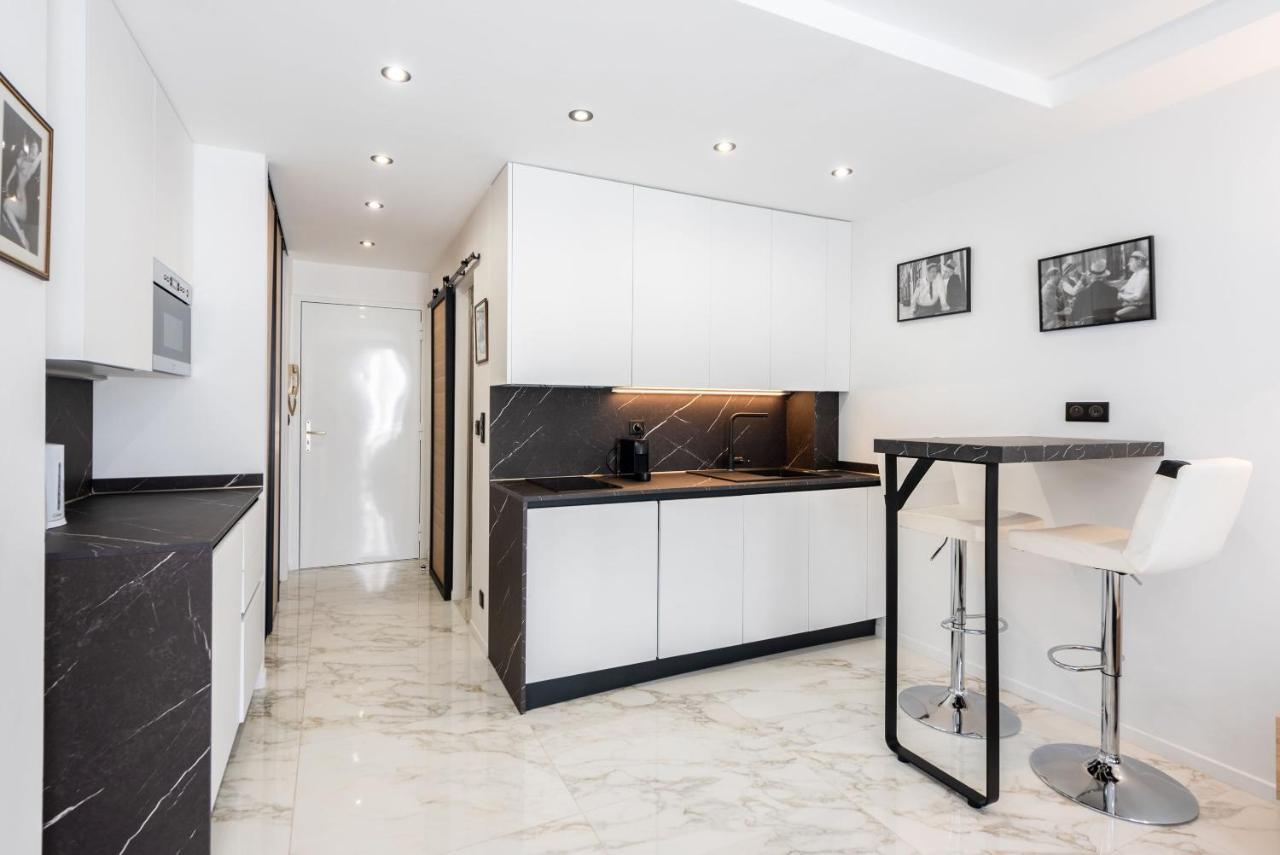 Large Studio - 50M Cannes Beach - Terrace Sea View Exteriér fotografie